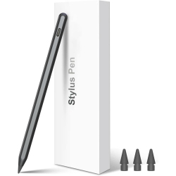 VECELOLIBILIS Pencil Wireless Charging for Ipad \w Tilt & Palm Rejection, Magnetic Stylus Pen Compatible \w Ipad Air 3/4/5, Ipad 6/7/8/9/10, Ipad