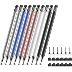 VECELOLIBILIS 10 PCs Stylus Pen for Touch Screen, High Precision And Sensitivity for Iphone/ipad/android Tablets, Compatible With All Touch Screens