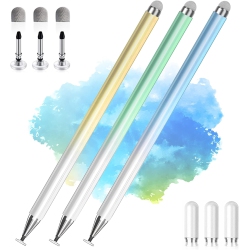 VECELOLIBILIS High Precision Universal Stylus Pens for Touch Screens, Stylus Pen for Ipad Compatible \w Apple, Iphone, Ipad, Android, Microsoft