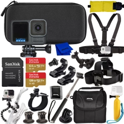 GOPRO Hero13 Action Camera Specialty Bundle - 128GB Accessory Bundle In Black