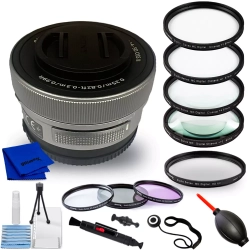 SONY E Pz 16-50MM F/3.5-5.6 Oss Ii Lens (Silver) (Open Box) - Kit
