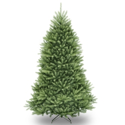 NATIONAL TREE Company Artificial Full Christmas Tree, Green, Dunhill Fir, Includes Stand, 6 Feet, (Duh-60)