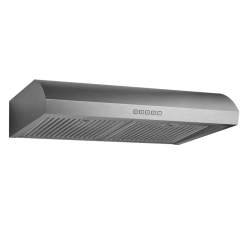 HAUSLANE 30 In. Convertible Under Cabinet Range Hood With 3-Way Venting Baffle Filters Led