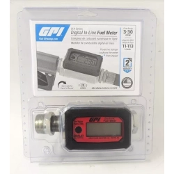 GPI 01A31Gm Series 3-30Gpm Digital In-Line Fuel Meter 113255-20