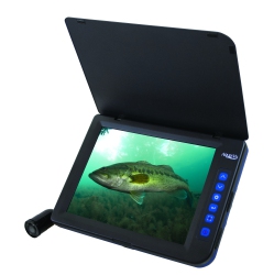 AQUA-VU Av822 HD Underwater Camera: 8" HD Display, 1080P, 60Ft Cable, Waterproof, Real-Time Video, HDMI Out, Built-In Dvr, 9-Hour Battery, Ir Light