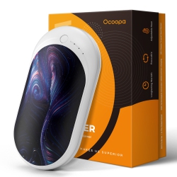 OCOOPA O Hotpal Hand Warmer Rechargeable, 1 Pack 5200Mah Electric Portable Pocket Heater, Tech Gifts for Raynauds, Hunting, Camping