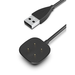 BICMICE Bice Charger Compatible \w Fitbit Sense Versa 3 Charger Replacement USB Charging Cable for Sense 2 Sense Versa 4 Rechargeable Battery