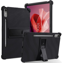 DUEDUE for Lenovo Tab P12 Case, Xiaoxin Pad Pro 2023 Case, Heavy Duty Soft Flexible Tpu Tablet Case \w Adjustable Rechargeable Battery Batteries