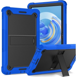 DUEDUE Case for Lenovo Tab M10 Plus 10.6"(3Rd Gen) 2022-Heavy Duty Kickstand Hard PC Cover Full Body Protective Rechargeable Battery Batteries
