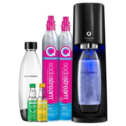 SODASTREAM E-Terra Sparkling Water Maker Bundle