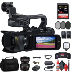 CANON Xa60 Professional Uhd 4K Camcorder + 64GB Memory Card + Bp828 Battery Starter Bundle