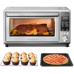 COMFEE Refurbished Excellent-' Cfo Sa231 Toaster Oven & Air Fryer With Ultra-Rapid Heat Technology, 1750W Stainless Steel