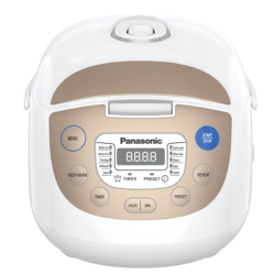 PANASONIC Multi-Function 6-Cup Rice Cooker, Micro Controlled, Srzc123N, In Colour, 6-Cup Multi-Rice Cooker- In Champagne