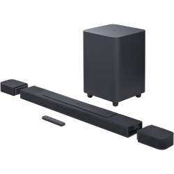 JBL (10/10 Condition) - Bar 1000: 7.1.4-Channel Soundbar \w Detachable Surround Speakers, Multibeam, Dolby Atmos®, And Dts:x® (Bar1000Problkam)
