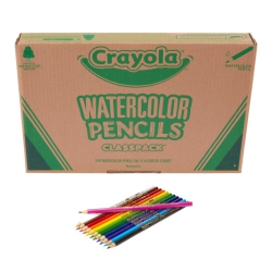 CRAYOLA Watercolour Pencils Classpack, 240 Count