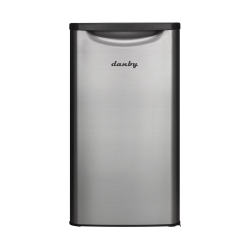 DANBY Dar033A6Bsldb 3.3 Cu. Ft. Compact Fridge In Stainless Steel