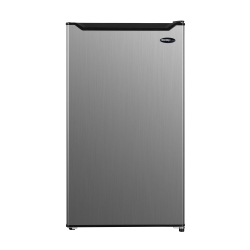DANBY Diplomat Dcr033B2Slm 3.3 Cu. Ft. Compact Refrigerator In Stainless Steel Look