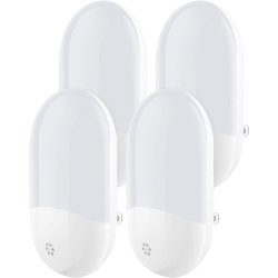 YOULIGHTS Night Light Plug In Night Light, 4PCs Motion Sensor Night Light Creative Bedside Smart Home Sensor Eye Protection Lamp \w Light Sensor For