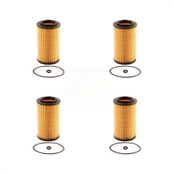 PUR Engine Cartridge Oil Filter (4 Pack) for Hyundai Santa Fe Sonata Kia Veracruz Sedona K56-100112