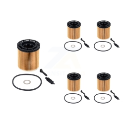 PUR Engine Cartridge Oil Filter (5 Pack) for Hyundai Kia Tucson Elantra Kona Venue Santa Fe K56-100522