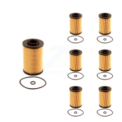 PUR Engine Cartridge Oil Filter (7 Pack) for Hyundai Santa Fe Genesis Coupe Sonata Kia Sedona K56-100346