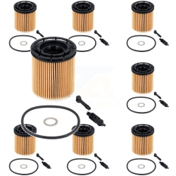 PUR Engine Cartridge Oil Filter (8 Pack) for Hyundai Kia Tucson Elantra Kona Venue Santa Fe K56-100561