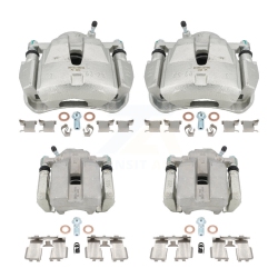 CMX Front Rear Disc Brake Caliper Left Right Side (Driver Passenger) Kit for Toyota Rav4 Kbc-100549