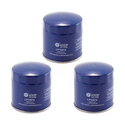 LOOP Engine Oil Filter (3 Pack) for Chevrolet Gmc Sierra 1500 Silverado Pontiac Buick Equinox Klo-100029