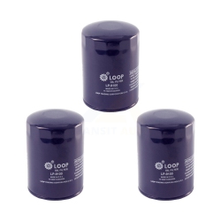 LOOP Engine Oil Filter (3 Pack) for Gmc Chevrolet Sierra 2500 HD Silverado 3500 Express Savana Klo-100030