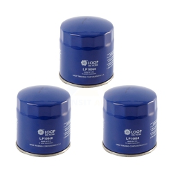 LOOP Engine Oil Filter (3 Pack) for Ram Jeep 1500 Chevrolet Dodge Gmc Classic Journey Cherokee Klo-100026