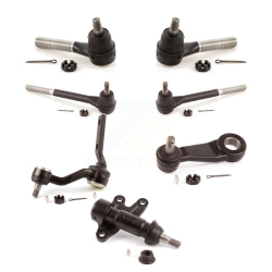 TOR Front Inner Outer Tie Rod End Pitman Idler Arm & Bracket Kit (7PC) for Chevrolet Blazer Ktr-105110