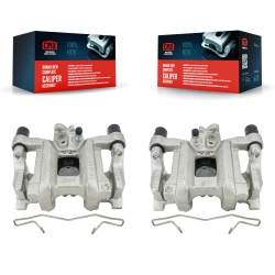 CMX Rear Disc Brake Caliper Left Right Side (Driver Passenger) Kit for Honda Civic Insight Kbc-100430