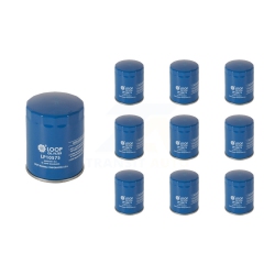 LOOP Engine Oil Filter (10 Pack) for Ford F-150 Chevrolet Gmc Sierra 1500 Silverado Explorer X Klo-100106