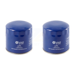 LOOP Engine Oil Filter (2 Pack) for Ford F-150 Ram Dodge F-350 Super Duty 1500 F-250 Jeep 300 Klo-100018