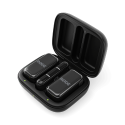 RODE Wireless Micro Ultra-Compact Wireless Microphone, Lightning - In Black