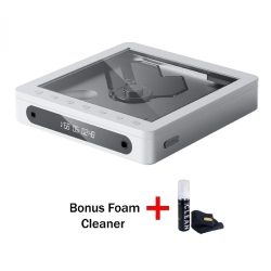 FIIO Dm13 Bt Portable CD Player With Bluetooth And Bonus Gadget Cleaner Included (White Skylight)