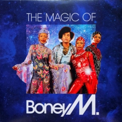 SONY MUSIC CATALOG Boney M - The Magic Of Boney M. - (140 Gram Vinyl, Clear Vinyl, Magenta, Blue, Gatefold Lp Jacket) - [Vinyl] In Multicolor