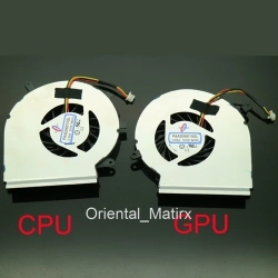 MAXONE New Paad06015Sl Dc5V 0.55A 3Pin Fan for Msi Ge62 Ge72 Pe60 Pe70 Gl62 Ge62Mvr Ge72Mvr 7Rg Ms-16Jc 16J9 Ms-179C Cpu Gpu Cooler Fan