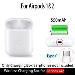 MAXONE Replacement Wireless Charging Box for Original Headphones Airpods Pro 1 2 3 Bluetooth Earphone 680Mah Battery Charger Case