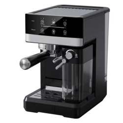 NEWMODERN 20 Bar Smart 3 In 1 Touchscreen Semi-Automatic Coffee Maker Espresso, Americano, Latte With Milk Container And Milk Frothing