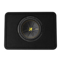 KICKER 50Tcwc104 Compc Series Single 10" 250W Rms Loaded Enclosure - 4 Ohm