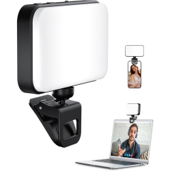 YOULIGHTS Selfie Light for Phone, Clip On Light, Portable Fill Light, Video Conference Lighting, for Laptop, Zoom Meeting, 3 Color Temperatures 5