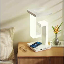 YOULIGHTS Wireless Charging Table Lamp, 2 In 1 Bedside Table Lamp \w Led Light \w Wireless Charger, Wireless Charging Sensor Table Lamp, Bedroom