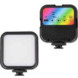 YOULIGHTS Portable RGB Video Light \w 70 Led's, Compatible \w Fujifilm Instax Mini Evo, Adjustable Color Temperature, And Long-Lasting Rechargeable