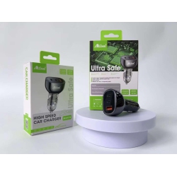 ALLISON Ultra Safe High-Speed Car Charger With Dual USB-C Pd And USB-A Ports