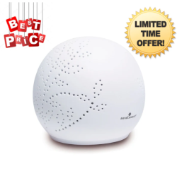 NUVOESSENCE - Ceramic Diffuser Air Purification With Chromotherapy Lights