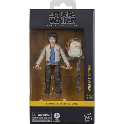 STAR WARS The Series Skeleton Crew 6 Inch Action Figure (2024 Wave 2A) - Wim (At Attin) #03 In Black