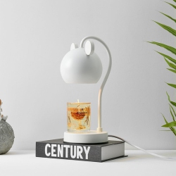 YOULIGHTS Candle Warmer Lamp, Dimmable Candle Lamp, to Fit Small Crafted for Any Home Décor, to Fit Small & Large Jar Candles (White)