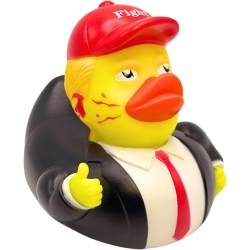 YOULIGHTS Donald Trump Ducks, 2024 New Squeak Rubber Duck for Baby Bath And Jeep Ducking, 3.5 Inch Funny Duck Toy for Kids Gift Rubber Ducks Trump