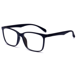 ANRRI Light Blocking Glasses for Computer Use, Anti Eyestrain Lens Lightweight Frame Eyeglasses In Blue